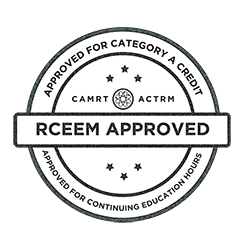 CAMRT-ACTRM Approval Stamp